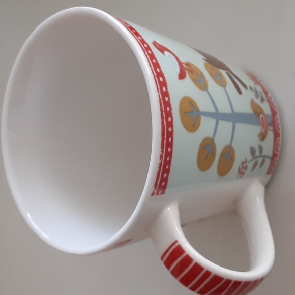 Follow Your Dreams Bramble Rocket 10 oz Cup Mug Rabbits Birds Butterflies - Picture 3 of 8